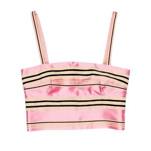 COPY - Issa size 2 Barneys New York pink striped …